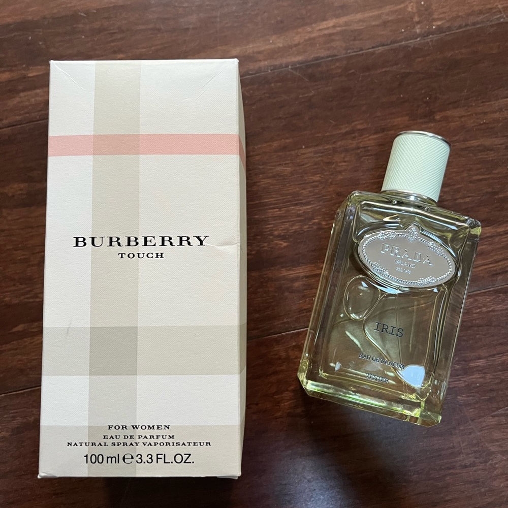 Women’s Perfume 2: Burberry Touch, Prada Iris